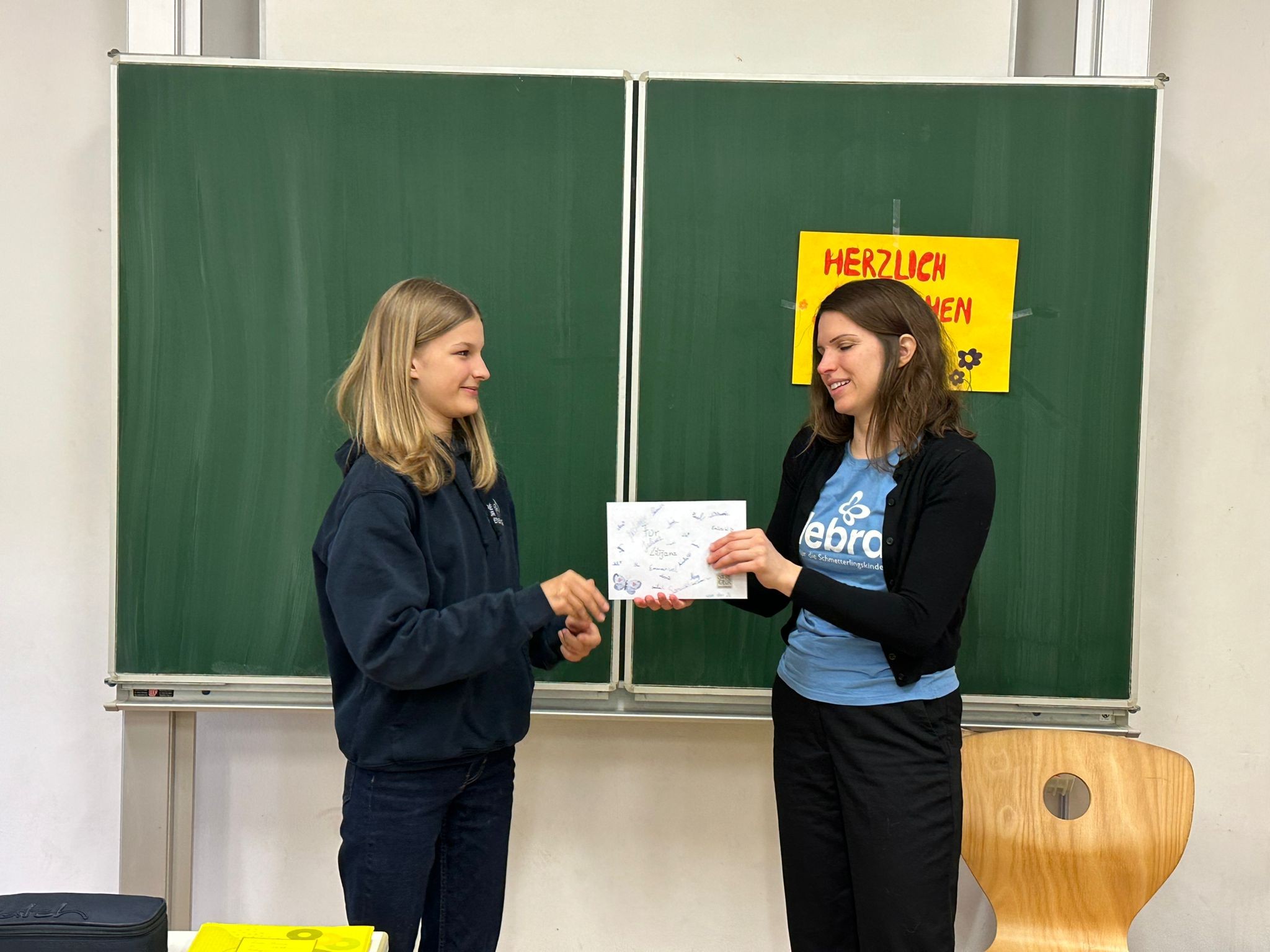 Spendenaktion zugunsten von DEBRA Austria - Schmetterlingskinder 